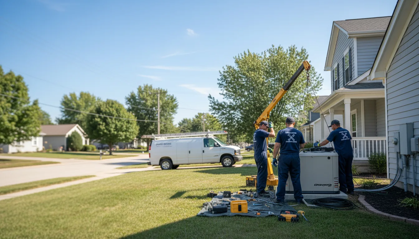 Generator Installation in Tipton, IN near me